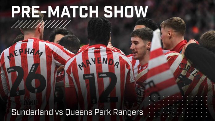Sunderland Vs Queens Park Rangers Football Match