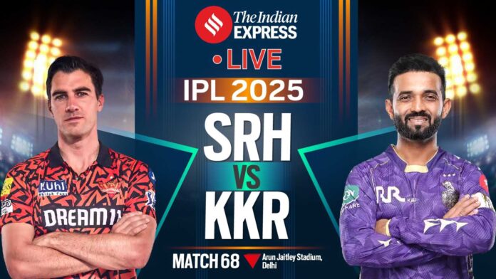 Sunrisers Hyderabad Kolkata Knight Riders Ipl 2025