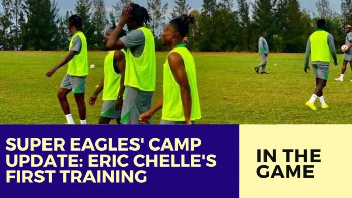 Super Eagles Camp Players Training