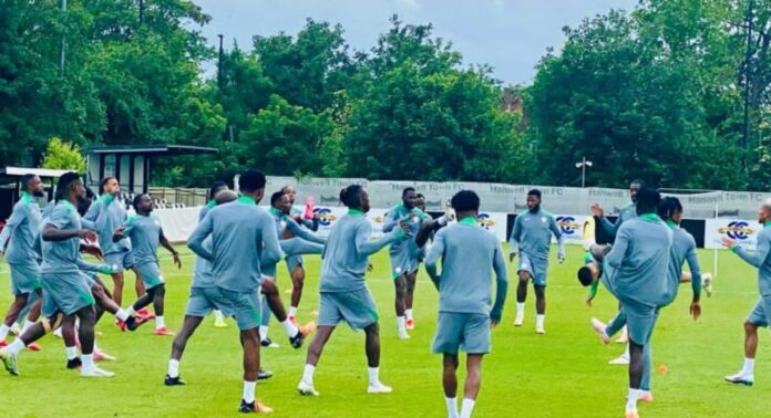 Super Eagles Training In London