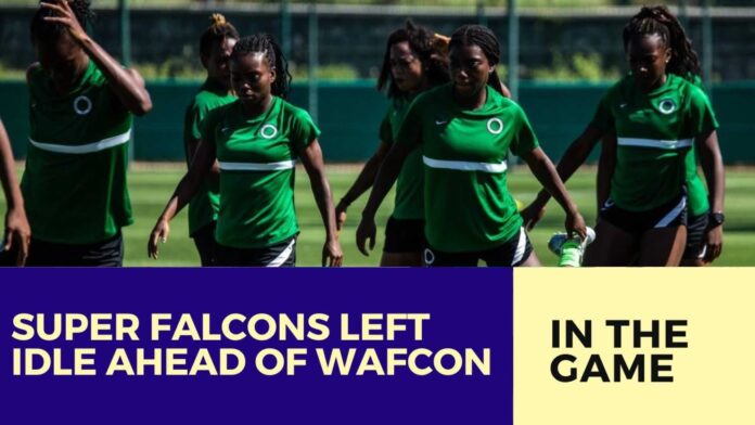 Super Falcons Team Preparing For Match