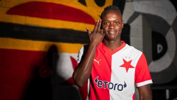 Timothy Ouma Slavia Prague Debut