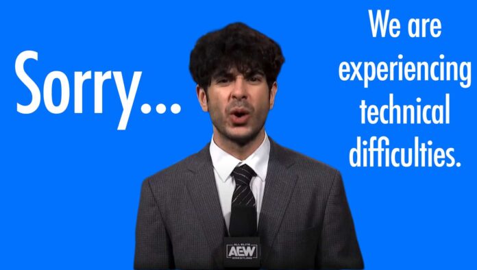 Tony Khan Aew Collision Technical Problems