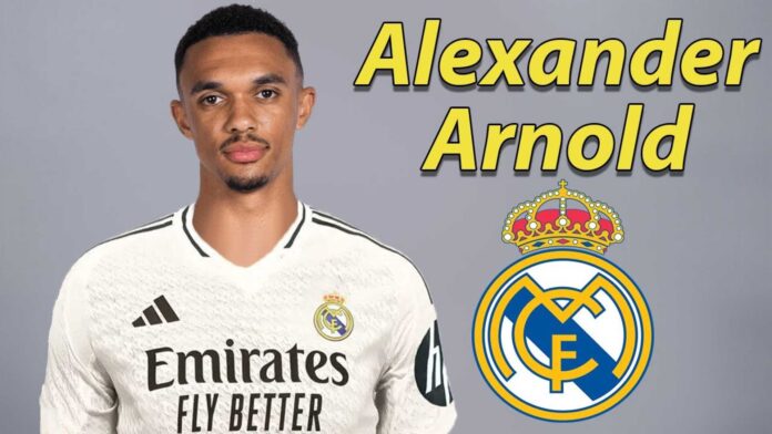 Trent Alexander Arnold In Real Madrid Jersey