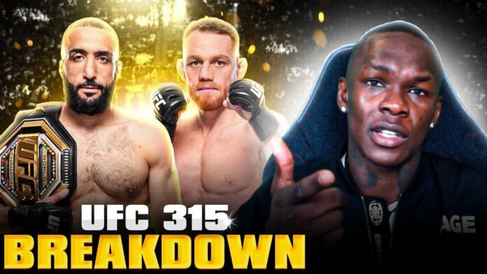Ufc 315 Belal Muhammad Vs Jack Della Maddalena Fight Night