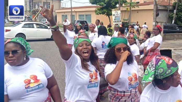 Women Protest Walkout First Lady Port Harcourt