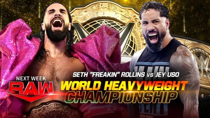 Wwe Raw Seth Rollins Jey Uso May 2023