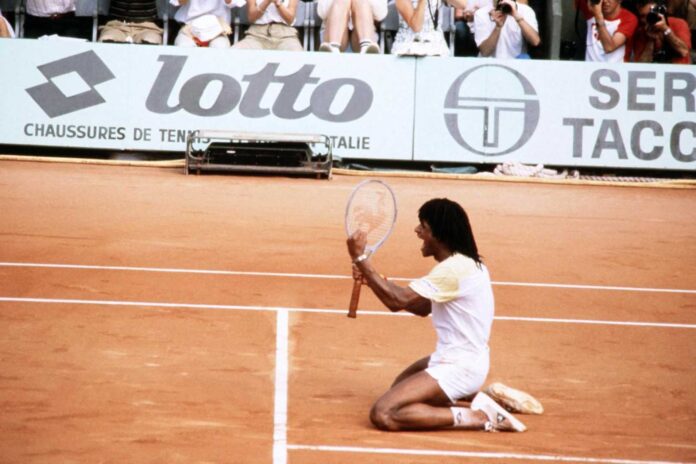 Yannick Noah Tennis Champion Atmosphere