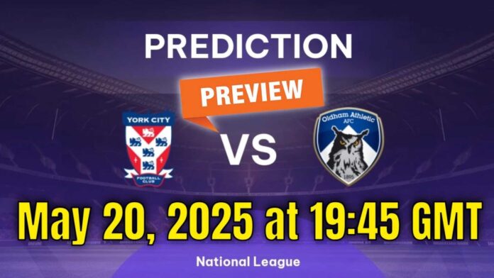 York City Vs Oldham Athletic National League
