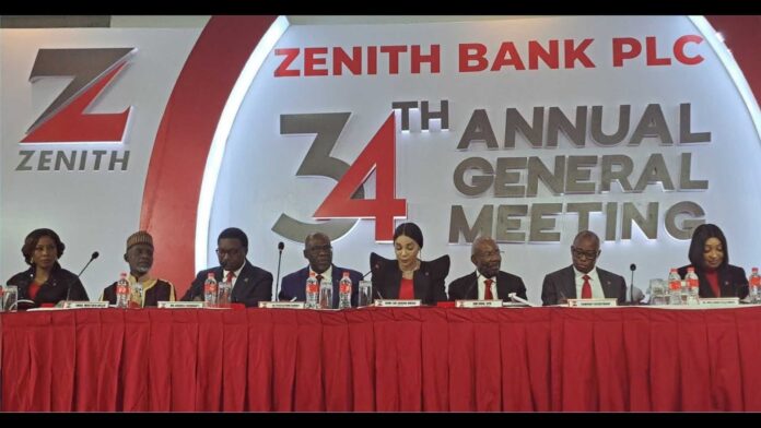 Zenith Bank Shareholders Meeting Lagos