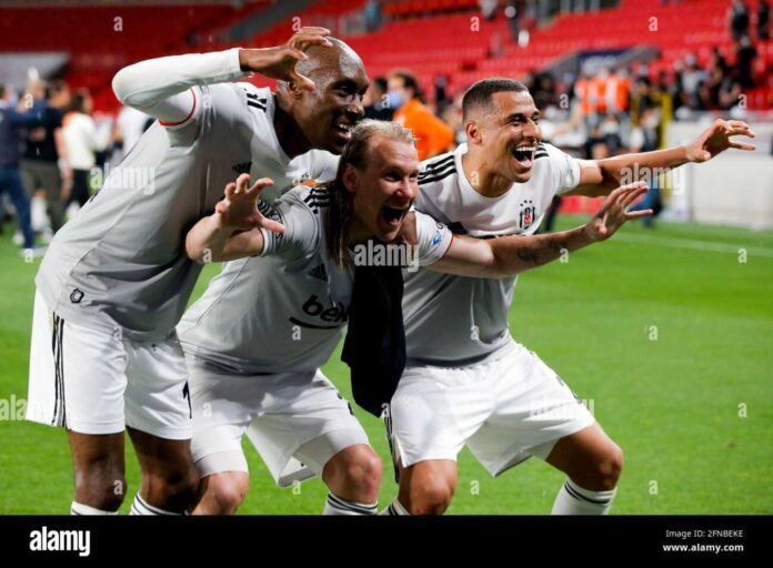 Beşiktaş Football Match Celebration
