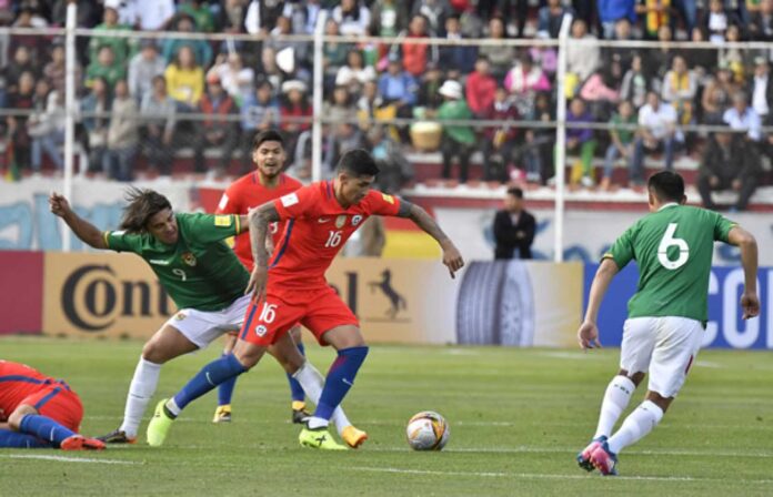 Bolivia Vs Chile Football Match