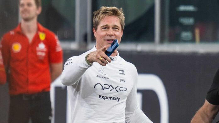 Brad Pitt F1 Movie Premiere Uk