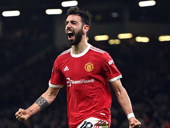 Bruno Fernandes Football Manchester United