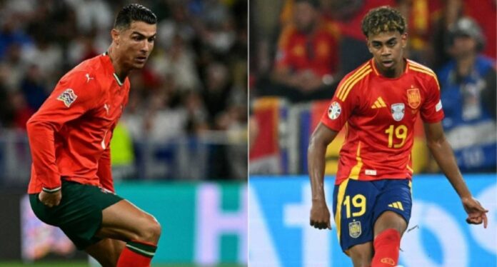 Cristiano Ronaldo And Spain Football Team