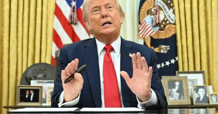 Donald Trump Speaking About Iran Conflict