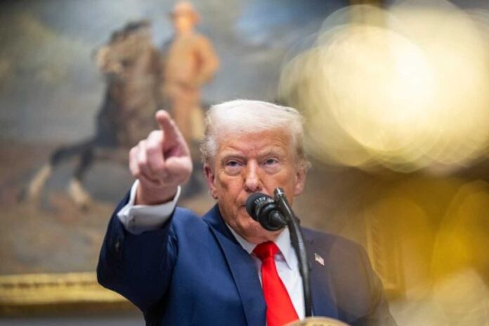 Donald Trump Speaking, Travel Ban