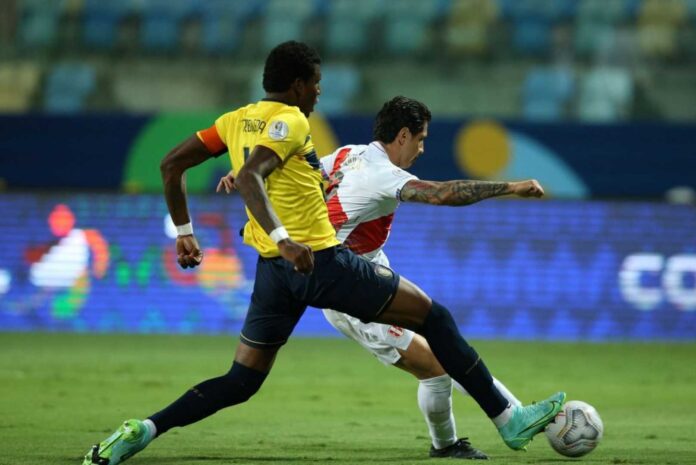 Ecuador Vs Peru Football Match