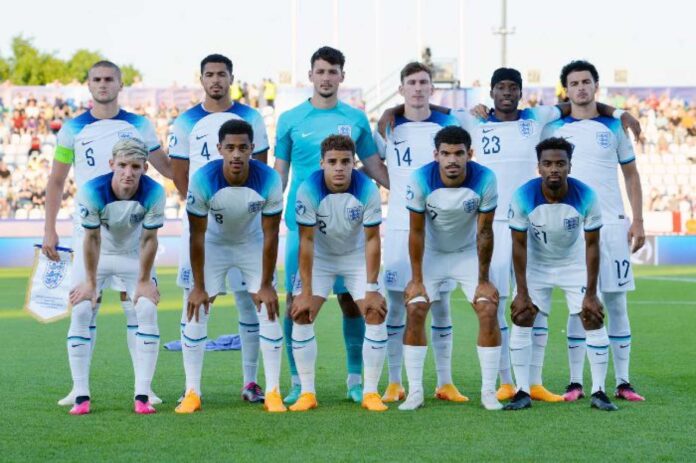 England U21 Team At Uefa Championship