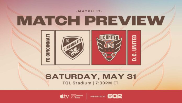Fc Cincinnati Vs D.c. United Match Preview