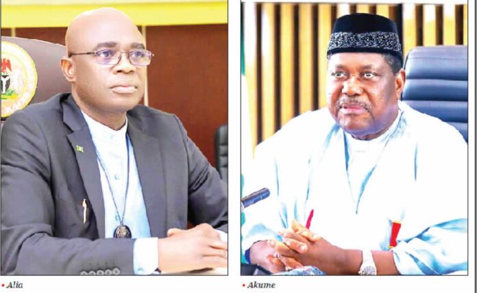 Hyacinth Alia And George Akume Meeting