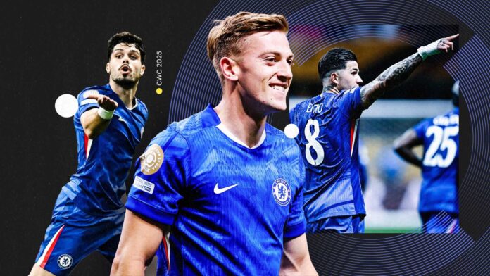 Lafc And Chelsea Players On Field