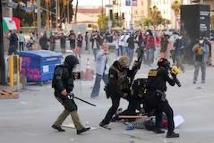 Los Angeles Protests Ice Raids