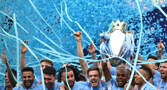 Manchester City Victory Celebration