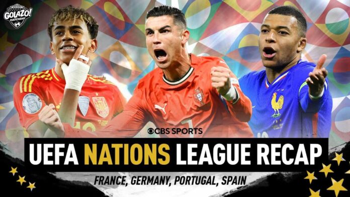 Nations League Semi Finals, Germany, Portugal, Spain, France