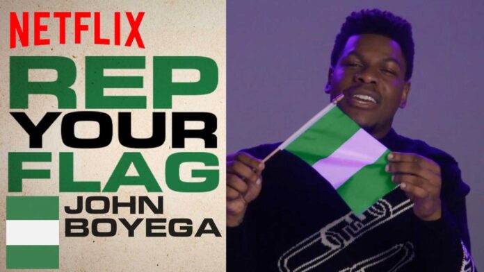 Netflix Logo And Nigerian Flag