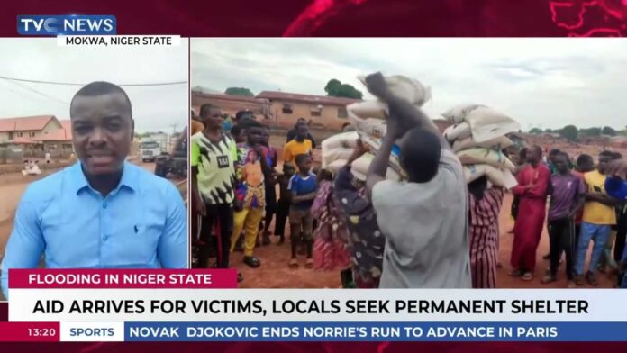 Niger State Flood Victims Seeking Aid