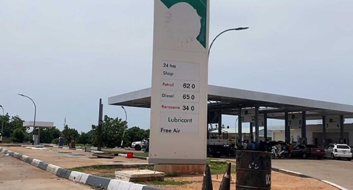 Nigeria Petrol Station Price Increase