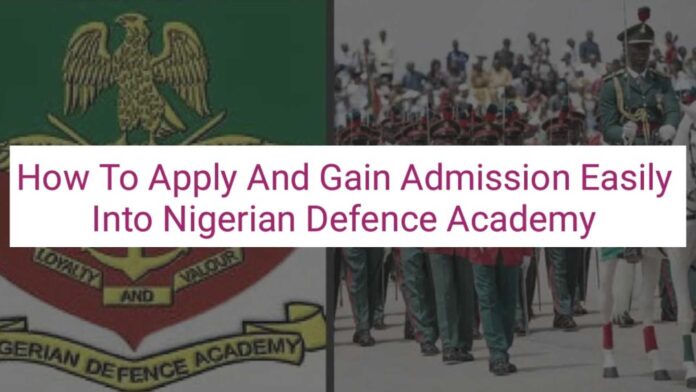 Nigerian Defence Academy Admission Process