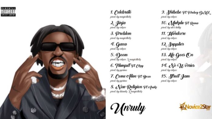 Olamide With His New Album Cover Art