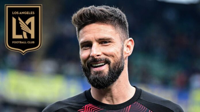 Olivier Giroud Playing For Los Angeles Fc