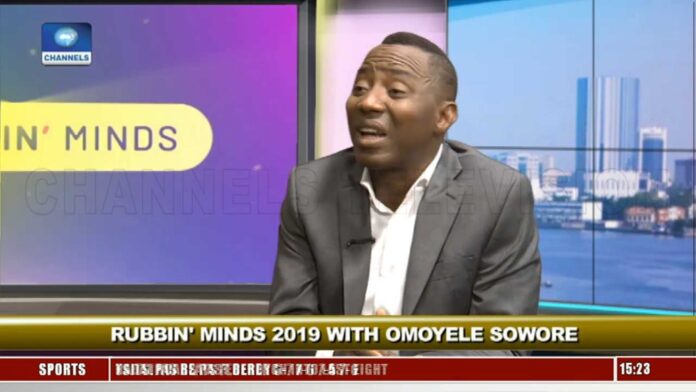 Omoyele Sowore Speaking On Rubbin' Minds