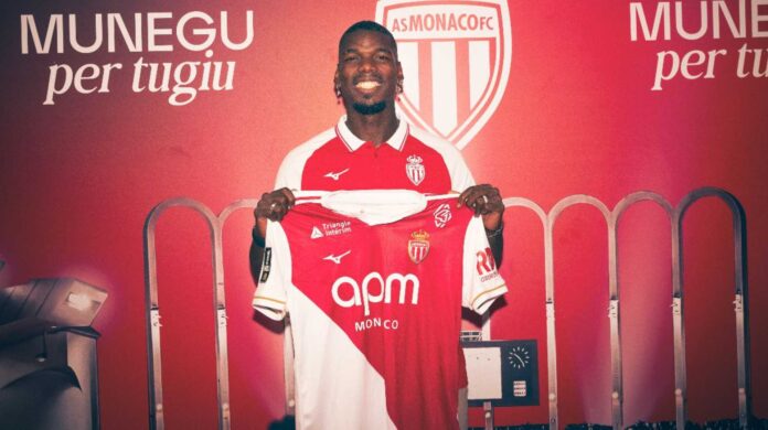 Paul Pogba At As Monaco Announcement