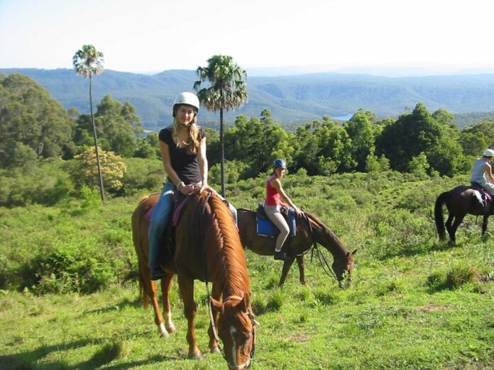 Peaceful Horseback Ride Immigrants Support