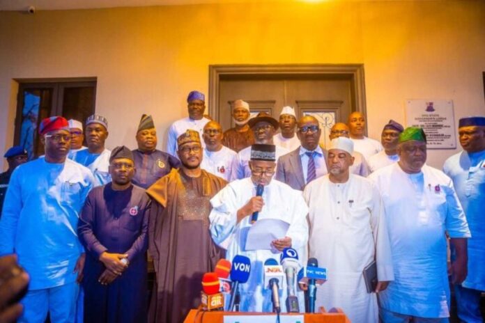 Peoples Democratic Party Crisis Abuja Meeting