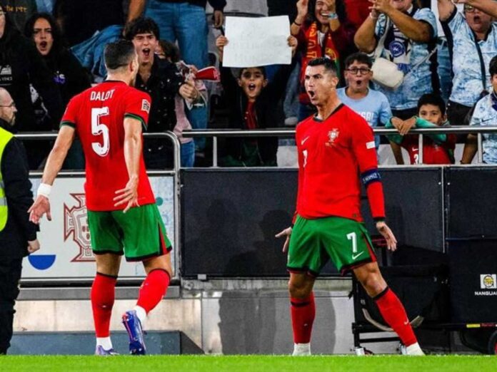 Portugal Team Celebration After Beating Germany