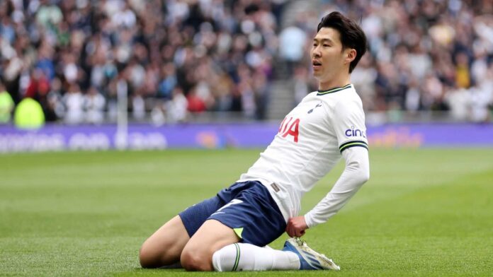 Son Heung Min Football Action