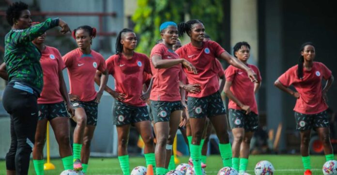 Super Falcons Training In Lisbon