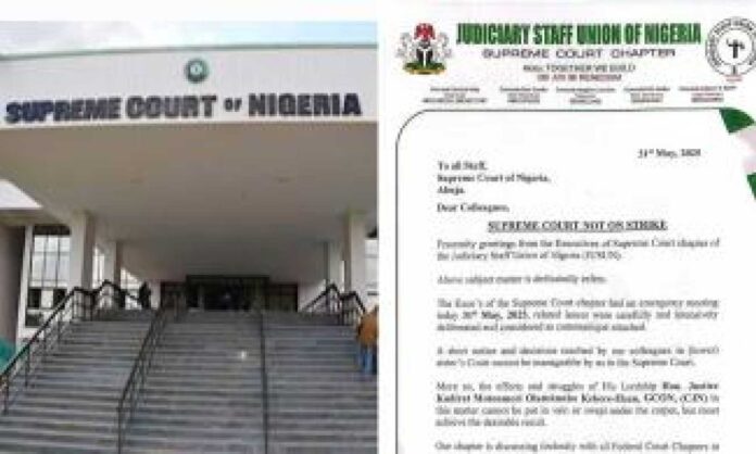 Supreme Court Nigeria, Workers Discussions