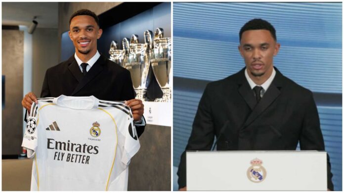 Trent Alexander Arnold Real Madrid Presentation