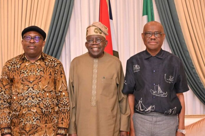 Wike And Fubara Peace Meeting At Aso Rock