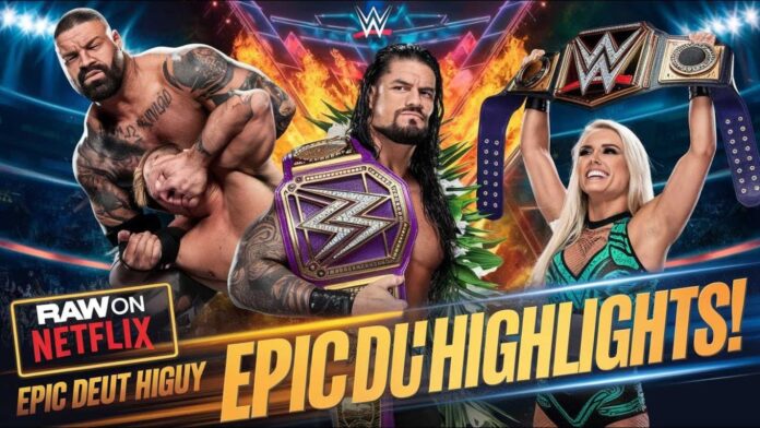 Wwe Raw Action Packed Events Highlights