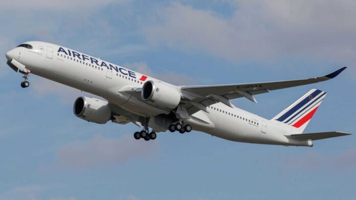 Air France Airbus A350 900 Flight Situation