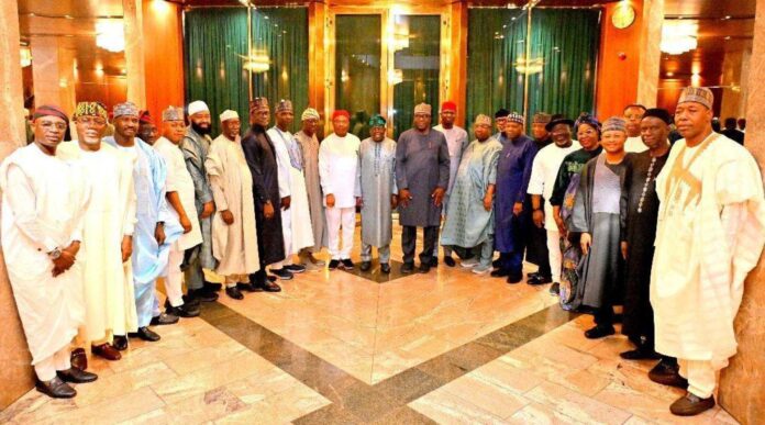 Bola Tinubu And Apc Governors Meeting