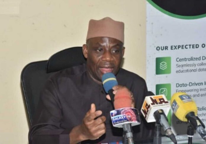 Boriowo Folasade Speaking At Press Conference