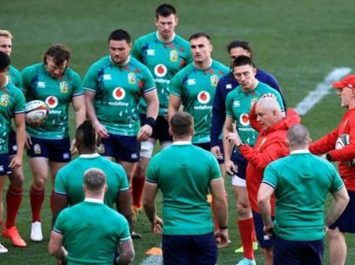 British & Irish Lions Squad Training Before Test Match